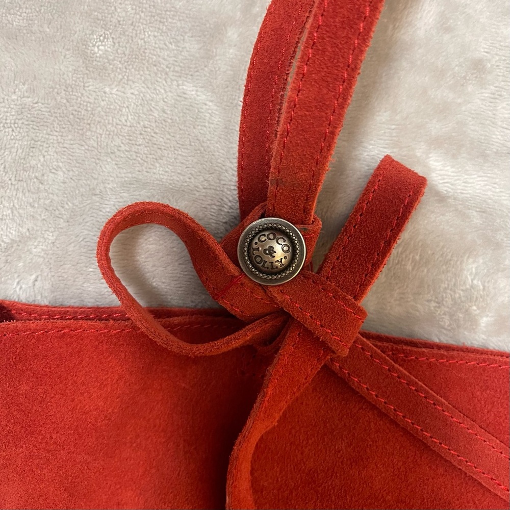 Coco& Lolly tote bag, Red - Picture 8 of 11